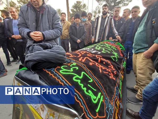 مراسم تشییع حجت‌الاسلام والمسلمین سید هاشم سجادی نسب در برخوار