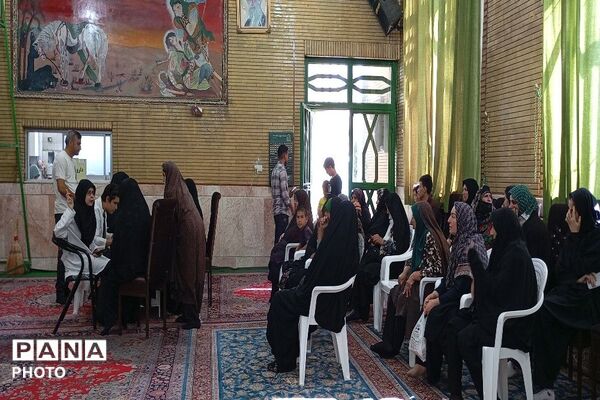 دومین روز از حضور تیم پزشکی اثر در شهر بار نیشابور