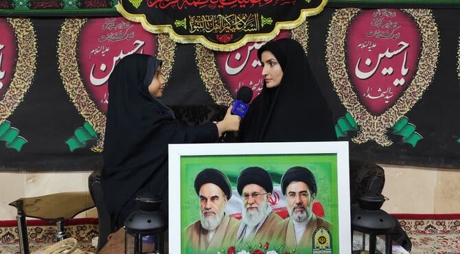 مجلس روضه خانگی به مناسبت ایام محرم و صفر