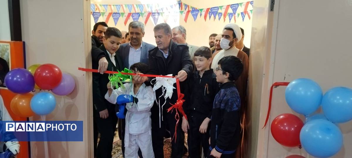  افتتاح کلاس تربیت‌بدنی در مدرسه قمر بنی هاشم ملکان