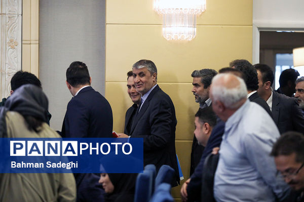 نشست خبری رئیس سازمان انرژی اتمی
