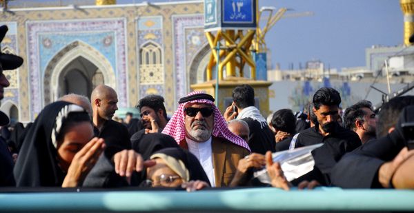 زیارت شهدای جمهور در حرم مطهر رضوی