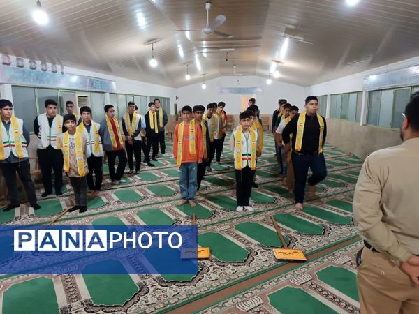 پیش‌اردوی ملی پیشتازان پسر در مازندران 