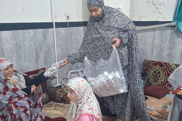 مراسم اعتکاف در مسجد امام حسین(ع) ناحیه یک شهرری