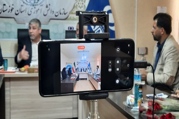 حضور فرماندار اهواز در خبرگزاری پانا خوزستان