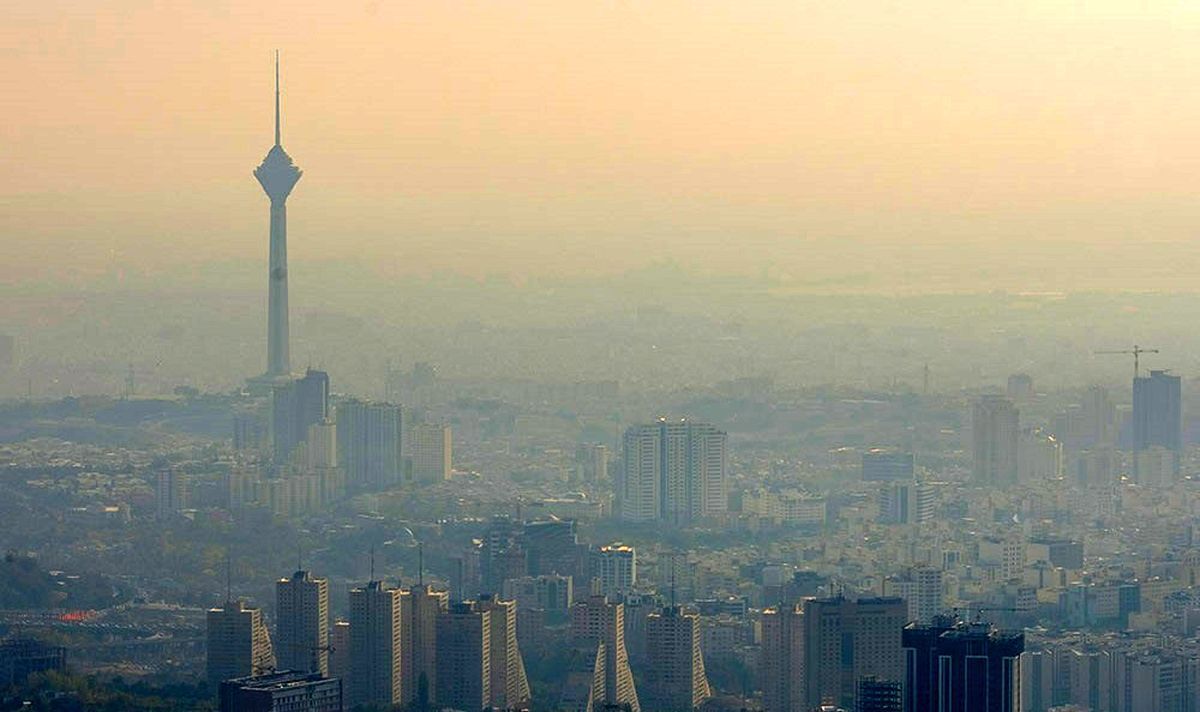 هوای تهران در شرایط ناسالم برای گروه‌های حساس