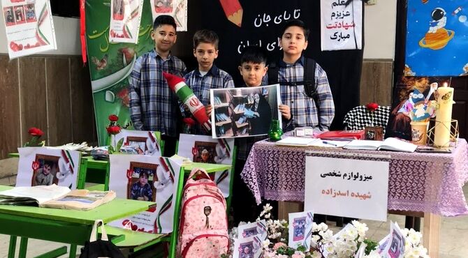 معلمی که درسش را با خون نوشت «تا پای جان برای ایران»