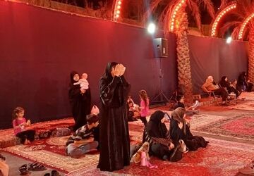 عزاداری اربعین حسینی در موکب کافه شهدا شیراز