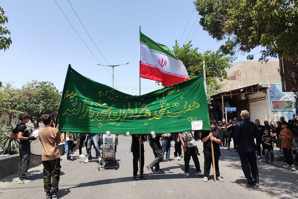 مراسم عزاداری عاشورای حسینی در شهرستان شیروان 