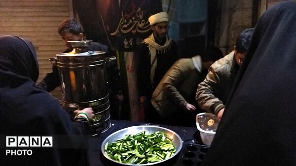 حوزه گلشن میزبان موکب مردمی شد 