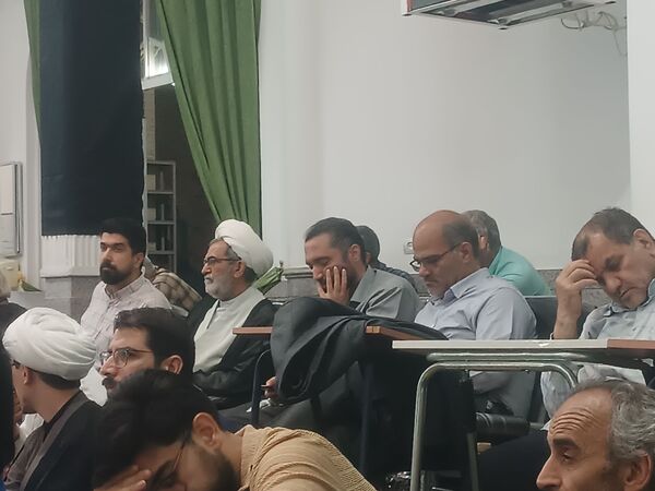 مراسم نخستین سالگرد شهادت شهدای خدمت در مسجد الهادی نیشابور 