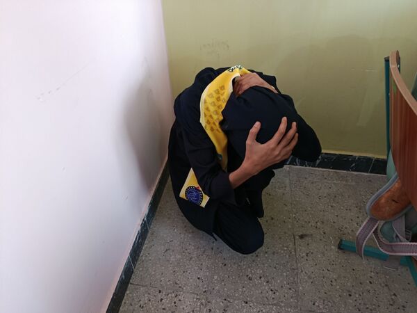 مانور سراسری زلزله در دبیرستان فرزانگان