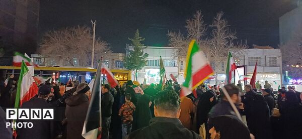 چهارشنبه سوری متفاوت در بلوار فضل نیشابور 