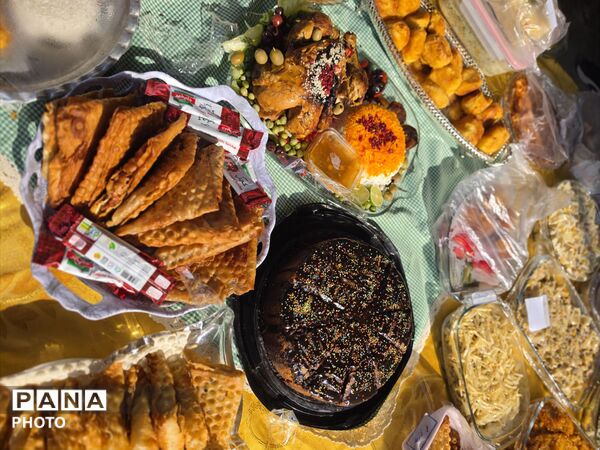 جشنواره غذا در مدرسه حکمت جعفرآباد استان قم