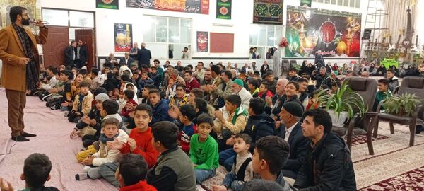 جشن باشکوه ولادت امام علی (ع) در روستای نقاب خلیل آباد