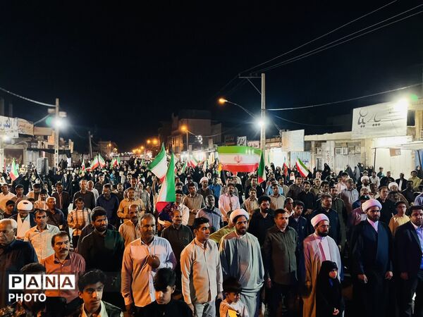 حماسه همبستگی در رودبارجنوب و تجدید میثاق با آرمان‌های انقلاب
