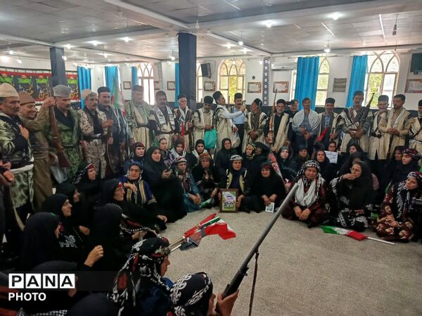 لرستان در سوگِ رهبر شهیدان سیاه پوشید؛ میثاقِ عشایر در حسینیه‌ ثارالله