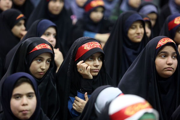 اجتماع دانش‌آموزی سربازان کوچک برای مقاومت در قم