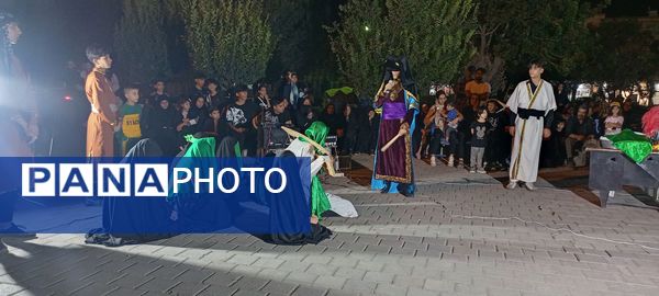 اجرای نمایشی، میدانی عروسک پرپر در بقعه متبرکه بی‌بی شطیطه نیشابور