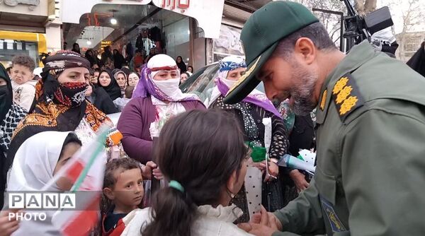 اجتماع و رزمایش بزرگ 2000 نفری دختران جانفدای اهر