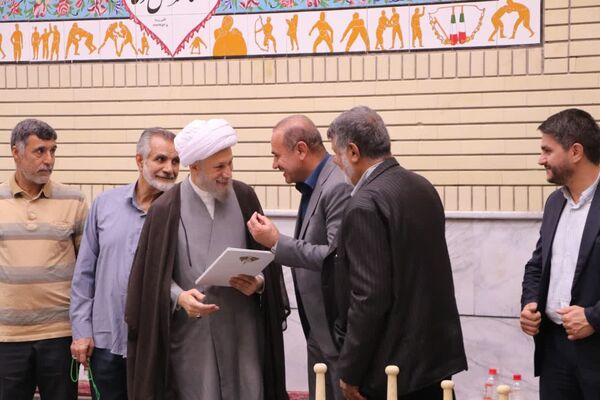 آیین افتتاح زورخانه مهدیه شهدا در شیراز