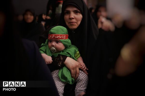 موجِ ارادت مادران گرگانی به کوچک‌ترین سرباز کربلا