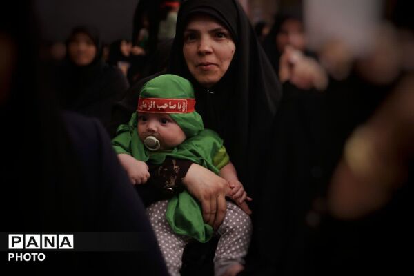 موجِ ارادت مادران گرگانی به کوچک‌ترین سرباز کربلا