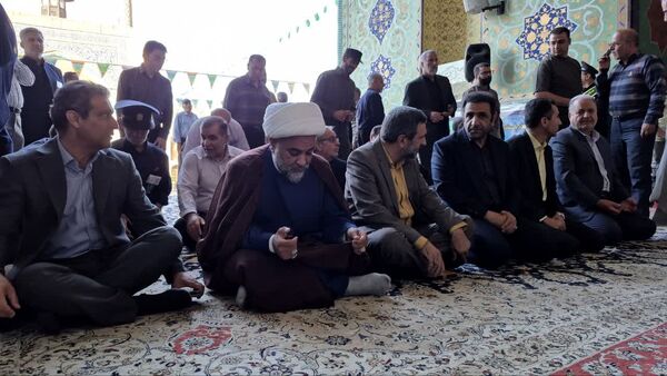 مراسم غبارروبی ضریح مطهر حضرت سلطانعلی(ع) همزمان با میلاد پیامبر(ص) و امام صادق(ع) در مشهد اردهال