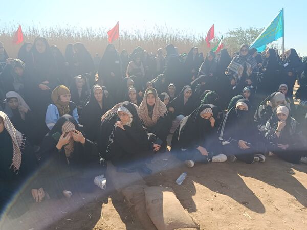 حضور دختران رضویه در اردوی راهیان نور