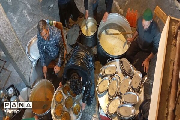 مراسم احیا و عزاداری شب سوم قدر در مسجد جامع شهر بار نیشابور  