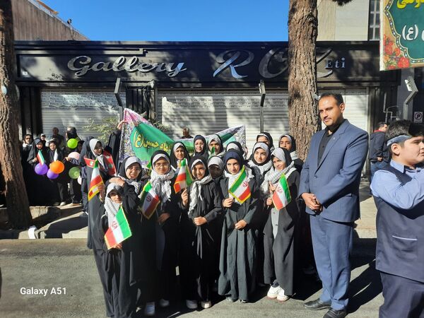 فریاد استقلال و آزادی در طنین ۱۳ آبان در تربت حیدریه