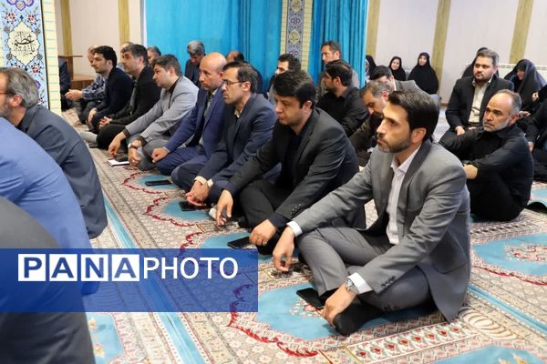 مراسم سالگرد ارتحال امام راحل در اداره‌کل آموزش و پرورش آذربایجان شرقی