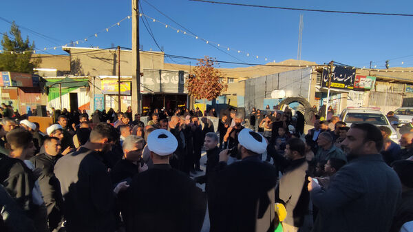 اجتماع باشکوه فاطمیون در شهرستان مارگون