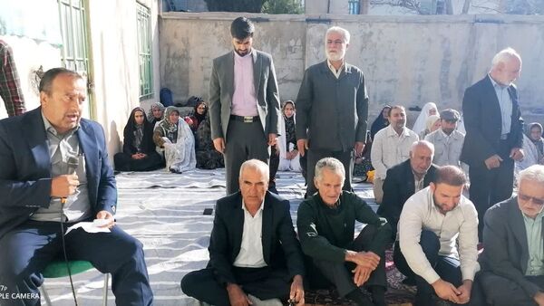 اقامه نماز عید فطر در دهستان کریک