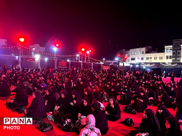 عزاداری دهه  سوم محرم در ساوجبلاغ  