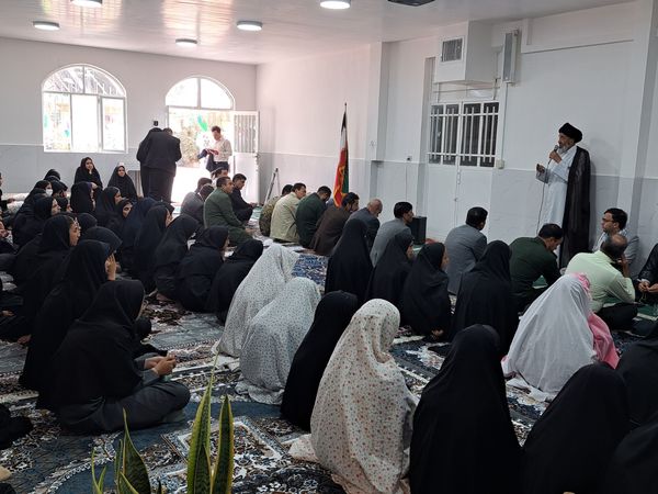 آیین بازگشایی مدارس و افتتاح نماز خانه، در آموزشگاه تکتم باخرز