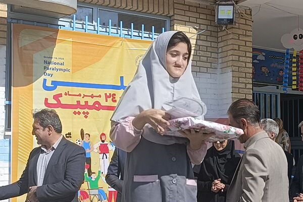 شور و نشاط پارالمپیکی در قاب مدرسه استثنایی نور ۲ وحیدیه