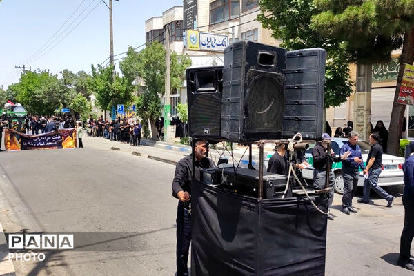 مراسم عزاداری عاشورای حسینی در شهرستان شیروان 