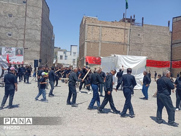 طنین فریاد «یا حسین» در نظرآباد 