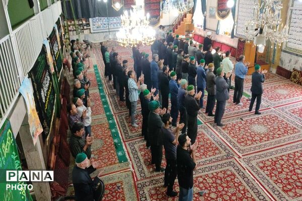 اقامه نماز عبادی سیاسی جمعه در نخستین روز از ماه محرم، مسجد جامع شهر بار