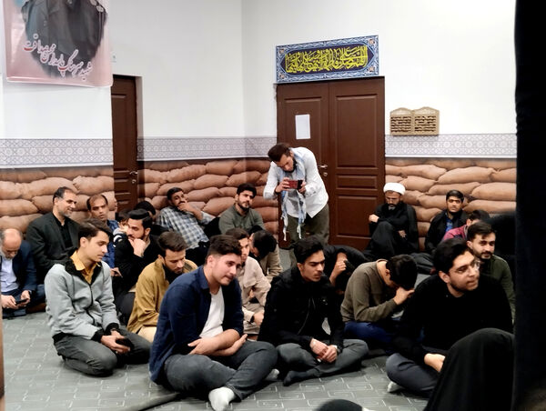 وداع با پیکر شهید «محسن صداقت» در معراج الشهدای قم