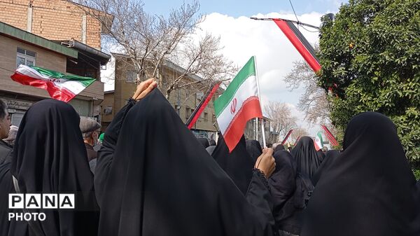 تشییع مسافر بهشتی «امیرعلی نیکنام‌راد» در گرگان