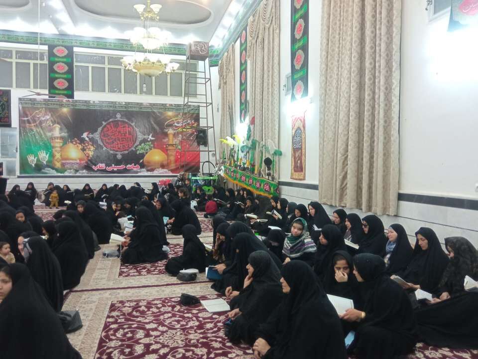 برگزاری مراسم شب احیا در خلیل آباد