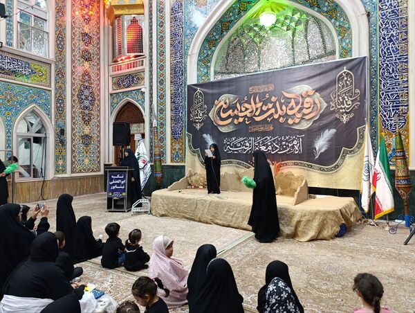 مراسم شهادت حضرت رقیه(س) در نیشابور