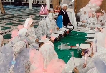 جشن تکلیف کلاس سومی‌ها در شهرستان میاندوآب