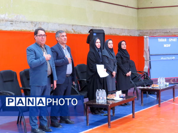 آیین اعزام کاروان تجهیزات ورزشی ـ بهداشتی مهر با نشاط شهرستان بجنورد