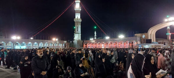 مراسم احیای دومین شب قدر در مسجد مقدس جمکران