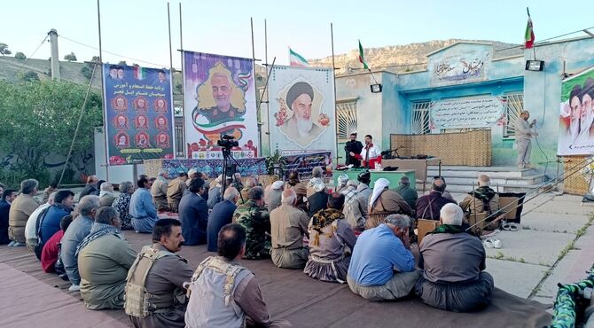 مراسم جانفدا در روستای قجر 