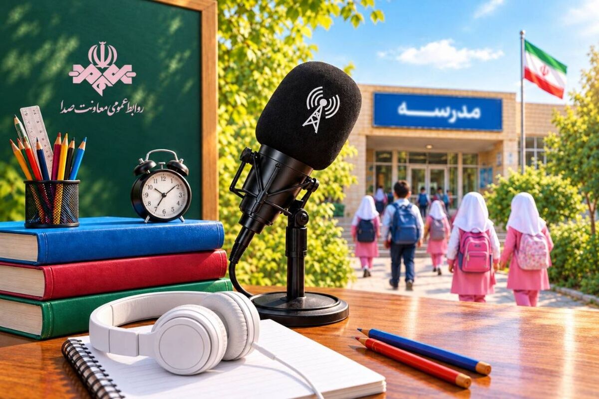 صدای مدرسه روی موج رادیو