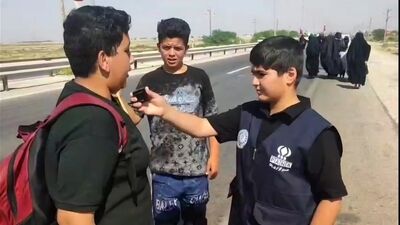 شور حسینی در گرمای سوزان جنوب
